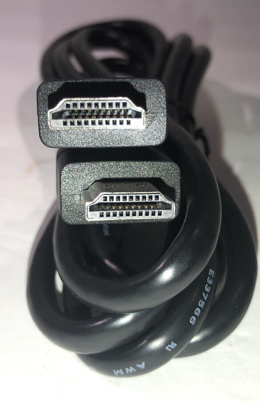 6ft HDMI Cord,High Speed,E337566,AWM Style,20276,VW-1,HDMIHS6FTRI-32-NEW-SHIP24H