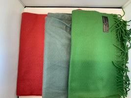 Luxury Cashmere Feel Super Soft 100% Acrylic Scarf  New Set of 3   (5) - $15.68