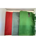 Luxury Cashmere Feel Super Soft 100% Acrylic Scarf  New Set of 3   (5) - $292.03 MXN