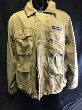 Tommy Hilfiger Beige Windbreaker Size L KG F2 - $27.72