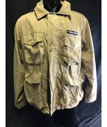 Tommy Hilfiger Beige Windbreaker Size L KG F2 - $38.45 CAD