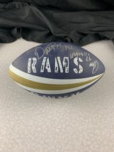 Los Angeles Rams Multiple Autographs Mini Football Estate Find!!! B2 - $34.65