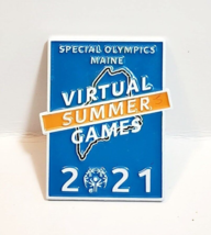 Maine Special Olympics Virtual Summer Games Pin New 2021 1.5 x 1 - $19.99