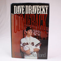 SIGNED Comeback By Tim Stafford And Dave Dravecky 1990 Hardcover Book With DJ - $19.01