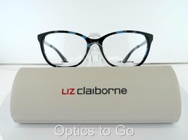 LIZ CLAIBORNE L 647 (IPR) HAVANA BLUE 53-16-135 Eyeglass frames - £30.24 GBP