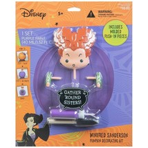Disney Hocus Pocus Halloween Pumpkin Push in Paint Kit Winifred Set New in Box - £18.68 GBP