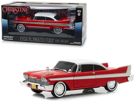 1958 Plymouth Fury Red Evil Version w Blacked Out Windows Christine 1983 Movie 1 - £36.02 GBP