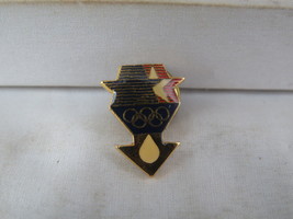 1984 Summer Olympic Games Sponsor Pin - Arrowhead Water - Celluloid Pin - £11.78 GBP