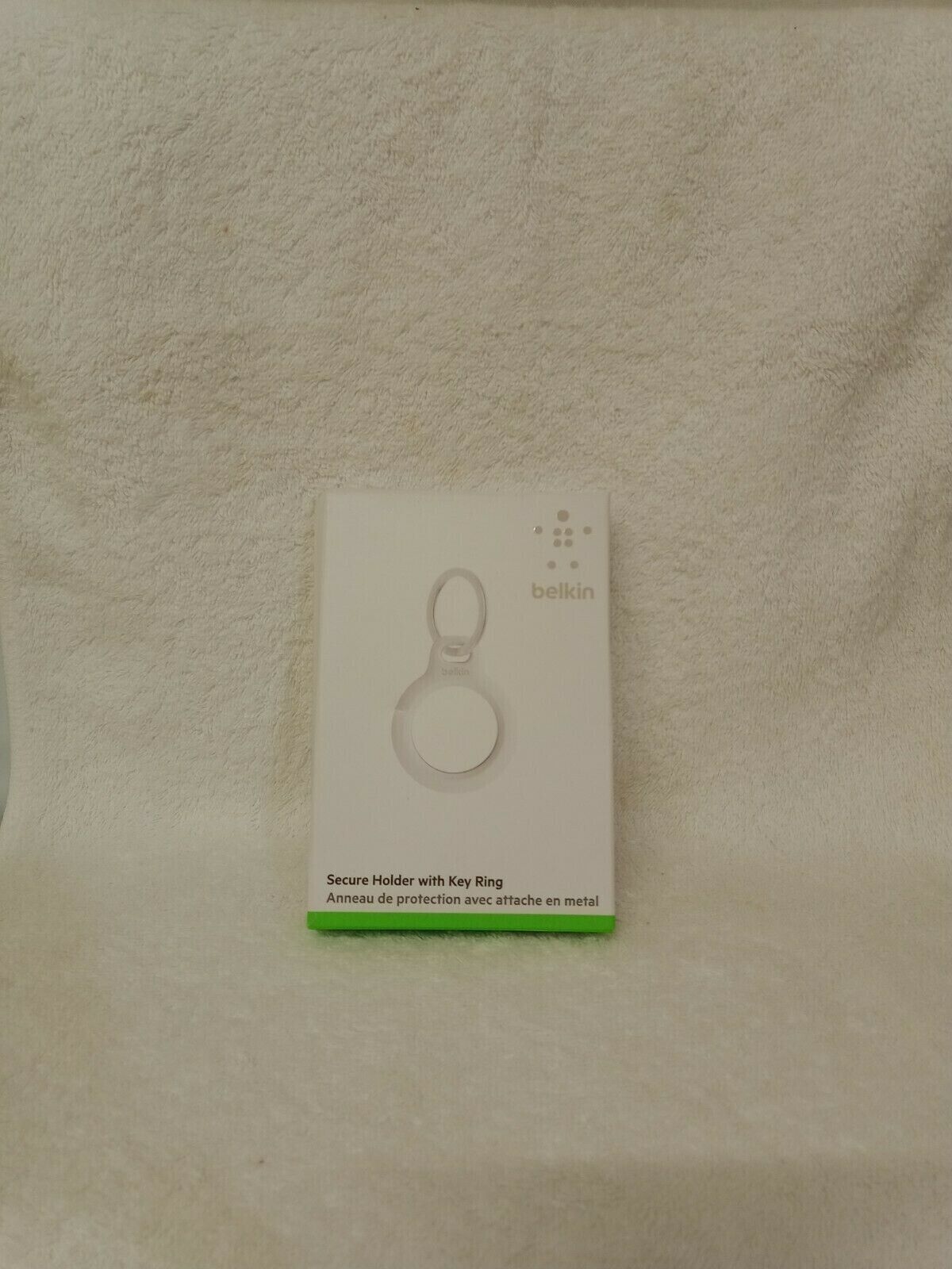 Belkin Secure Holder w/Key Ring for Apple Air Tag- White - $25.87