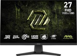 msi MAG 272F X24 27-inch 1920 x 1080 (FHD) Gaming Monitor, 240Hz, AMD Ad... - $173.87