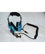 SIGTRONICS S-45 HEADSET PILOT AIRPLANE AVIATION HEADPHONES WITH EARPADS 2B - $1,995.62 MXN