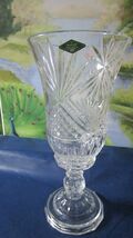 Vintage Nicole 13-Inch Lead Crystal Hurricane Candle Holder Shannon Crys... - €72,13 EUR