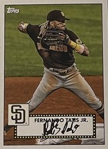 2021 Topps Series 1 Fernando Tatis JR* 1952 REDUX #T52-32 MLB - San Diego Padres - £4.21 GBP