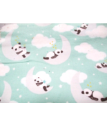 Fabric Dear Stella 4 Pcs Cuddles the Panda Super Soft Cotton Stars $2.95 - $2.95