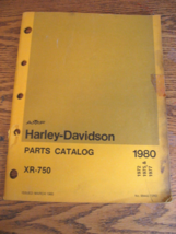 1972 1975 1977 1980 Harley-Davidson XR-750 Racing Parts Catalog Evel Knievel - £38.33 GBP