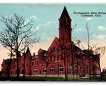 Northeastern Stato Normal Scuola Tahlequah Oklahoma Ok DB Cartolina V14 - $7.12
