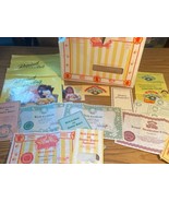 Lot of Vintage Cabbage Patch Kids Birth Certificates &amp; Adoption Papers 1... - £43.21 GBP