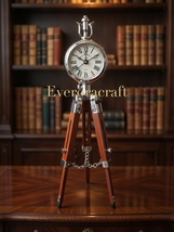 Tripod clock with adjustable stand for home and office decore - $109.00