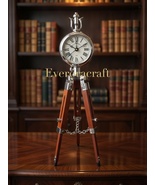 Tripod clock with adjustable stand for home and office decore - $109.00