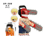 Chainsaw Man Cartoon Anime Series Denji XP-508 Building Block Minifigure - £3.20 GBP