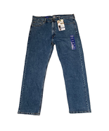 Signature By Levi Strauss Gold Mens Jeans Size 40X32 Blue Modern Fit Str... - $35.73