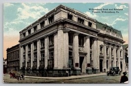 Wilkinsburg PA Bank And Rowland Theatre Pennsylvania Postcard E45 - $8.95