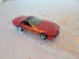 MATCHBOX DIECAST 1987 RED CORVETTE POLYBAG 1983 THAILAND 1/56 NEW  H8 - £4.15 GBP