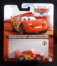 Disney Pixar CARS 2 Lightning McQueen with racing wheels NEW 2022 - £8.24 GBP