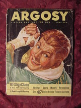 ARGOSY January 1947 Stewart Sterling Philip Wylie Hugh B. Cave Owen Cameron - £12.80 GBP