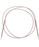 ChiaoGoo 60-Inch Red Lace Stainless Steel Circular Knitting Needles, 19/15mm - £21.23 GBP