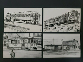 Gas Electric Railway Post Office Cars 1991 Set of 4 Postcards by John Lass PB13 - £6.28 GBP
