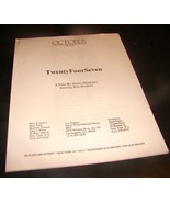 1997 TWENTYFOURSEVEN 24 7 Movie PRESS KIT PRODUCTION NOTES HANDBOOK Pres... - €12,32 EUR