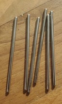 Vintage Score Four Metal Posts Lot Of 6 Board Game Replacement Pieces 1968 - $9.89