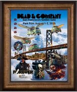 Dead and Company 16x20 Framed Poster 2025 60th Anniversary by Jaye Metcalfe - $589.20 CAD