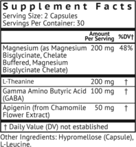 Melatonin Free Sleep Aid with Magnesium, GABA, Theanine and Apigenin - Natural S - £39.15 GBP
