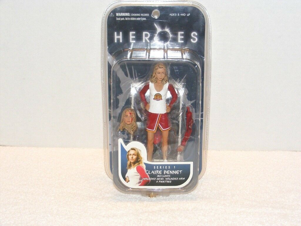 NIP 2007 MEZCO TOYS “HEROS” SERIES 1 CLAIRE BENNET 6” ACTION FIGURES - $27.99