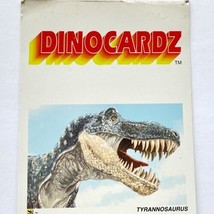 1992 Dinocardz Set Of 4 Tyrannosaurus Maiasaura Coelophysis &amp; Comparison... - $9.95