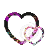 Heart Pixel 2-Digital ClipArt - $5.00