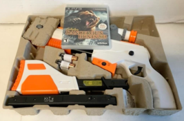 Cabela&#39;s Dangerous Hunts 2013 Playstation 3 PS3 Video Game &amp; Top Shot Fearmaster - £31.52 GBP