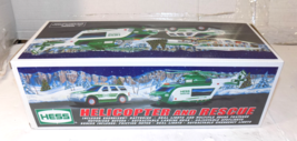 2012 Hess Gasoline Toy Helicopter and Rescue Truck Original Box New - €19,91 EUR