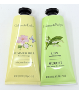Lot of 2 Crabtree &amp; Evelyn Hand Therapy Lotions Lily Summer Hill 3.5oz - $28.01 CAD