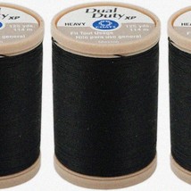 TripleStrength Black Thread Trio - 125 Yards Each - £24.69 GBP