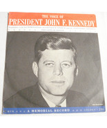 The Voice of President John F Kennedy 45 RPM Record Inaugural Address Ac... - $9.99
