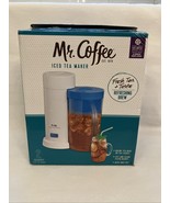 NEW Mr. Coffee Iced Tea Maker with Pitcher 2 Quarts Model TM1 Blue New O... - $63.36