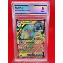 Pokémon Bellibolt EX Full Art Ultra Rare Foil 79/193 Paldea Evolved NM CGC 9 Min - £17.79 GBP