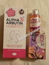 Alpha Arbutin 3plus concentre soap,serum and alpha arbutin 3plus+ collagen lotio - $103.50