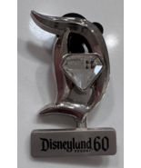 Disney Disneyland 60th Diamond Celebration &quot;Standing D&quot; Trading Pin - $40.73 CAD