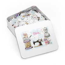 Jigsaw Puzzle in Tin, Sewing, Personalised, awd-102, (30, 110, 252, 500,1000-Pie - £27.83 GBP+