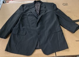 Todays Man Gray Wool Blazer 46/44 Short, Suit Top Jacket, Sport Coat Pur... - £12.06 GBP