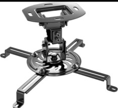 WALI Projector Ceiling Mount, Universal Low Profile Mount Black - $15.72